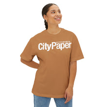 Load image into Gallery viewer, Oversized City Paper Boxy Tee w/ White Logo