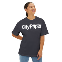 Load image into Gallery viewer, Oversized City Paper Boxy Tee w/ White Logo