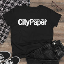 Load image into Gallery viewer, Fitted City Paper Tee w/ White Logo