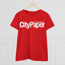 Load image into Gallery viewer, Fitted City Paper Tee w/ White Logo