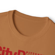 Load image into Gallery viewer, Oversized City Paper Boxy Tee w/ Red Logo
