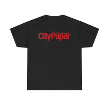 Load image into Gallery viewer, Classic City Paper Tee w/ Red Logo
