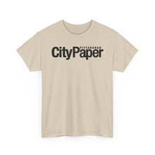 Load image into Gallery viewer, Classic City Paper Tee w/ Black Logo
