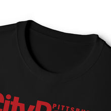 Load image into Gallery viewer, Oversized City Paper Boxy Tee w/ Red Logo

