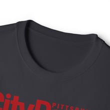 Load image into Gallery viewer, Oversized City Paper Boxy Tee w/ Red Logo
