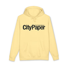 Load image into Gallery viewer, City Paper Heavyweight Hoodie w/ Black Logo
