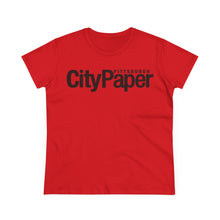 Load image into Gallery viewer, Fitted City Paper Tee w/ Black Logo
