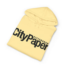 Load image into Gallery viewer, City Paper Heavyweight Hoodie w/ Black Logo
