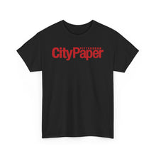 Load image into Gallery viewer, Classic City Paper Tee w/ Red Logo
