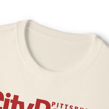 Load image into Gallery viewer, Oversized City Paper Boxy Tee w/ Red Logo
