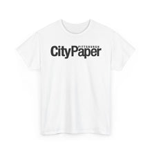 Load image into Gallery viewer, Classic City Paper Tee w/ Black Logo
